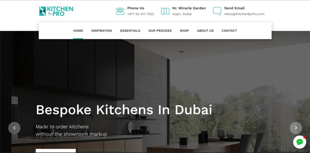 Kitchen by Pro's Homepage