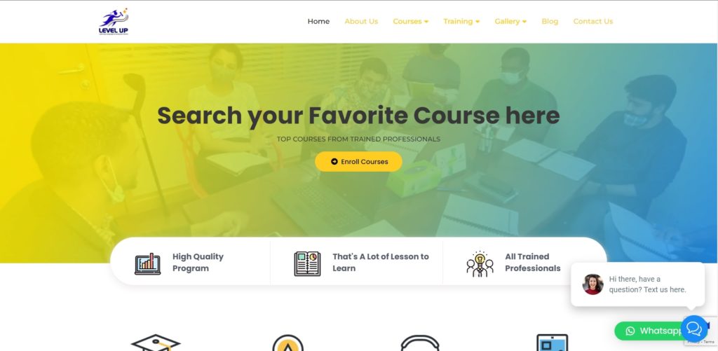Level Up Knowledge Institute's Homepage
