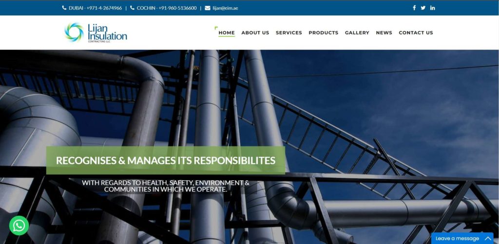 Lijan Insulation Contracting LLC's Homepage