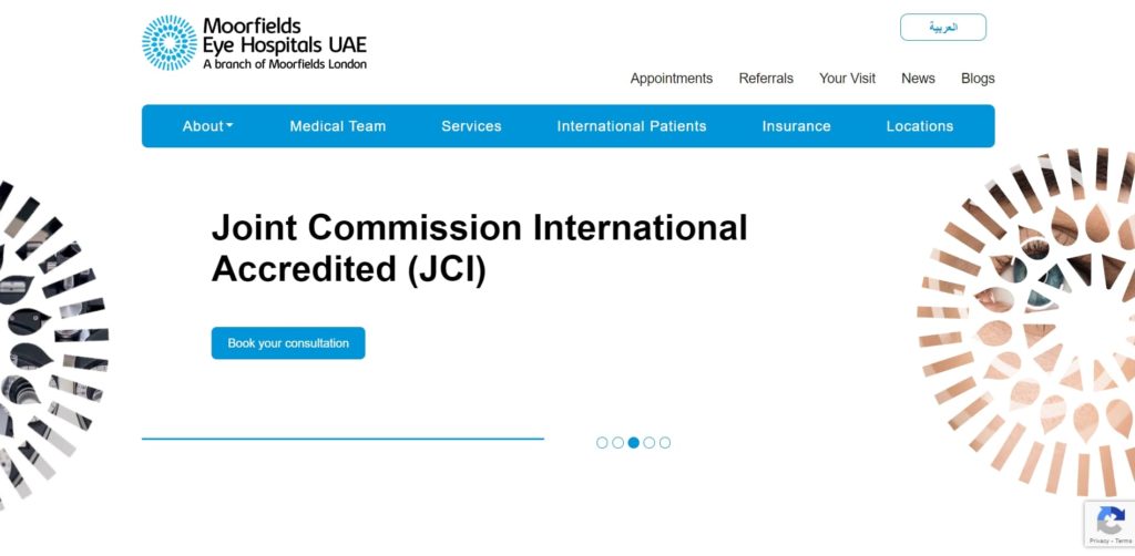 Moorfields Eye Hospital's Homepage