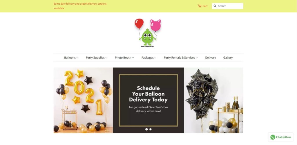 Party Monster Balloons & Party Supplies Homepage