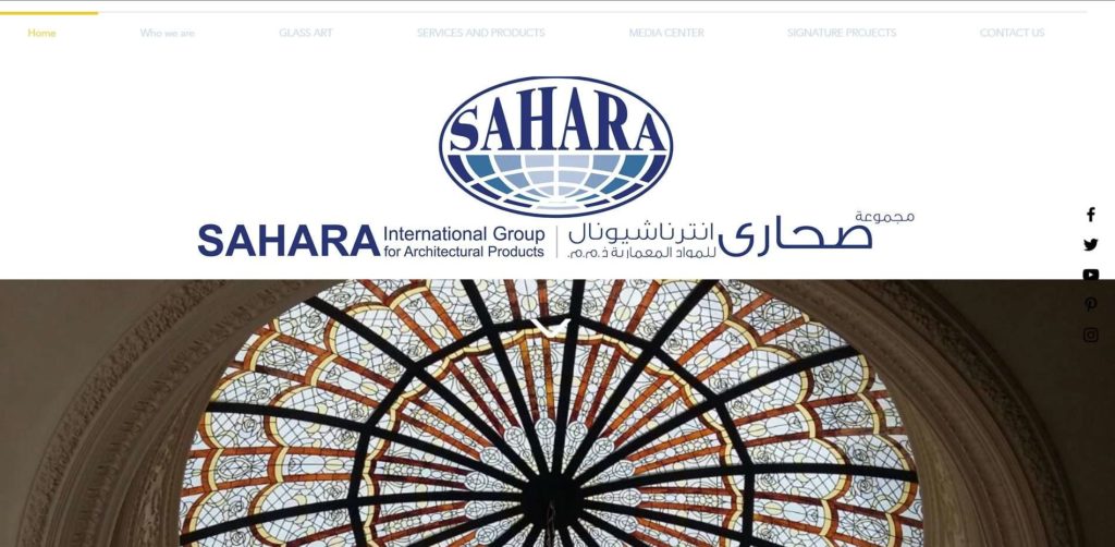 Sahara Glass Group's Homepage