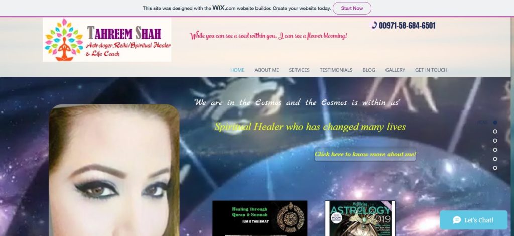 Tahreem Shah's Homepage
