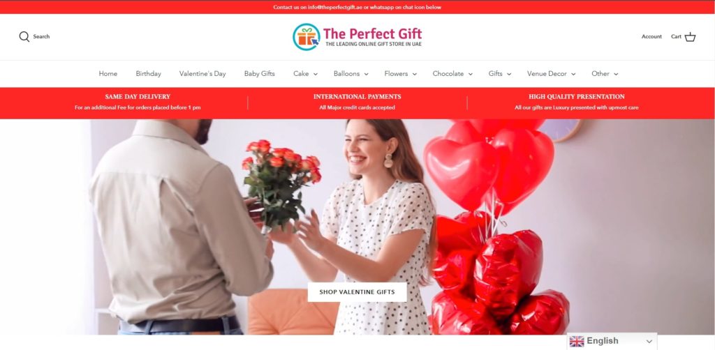 The Perfect Gift's Homepage