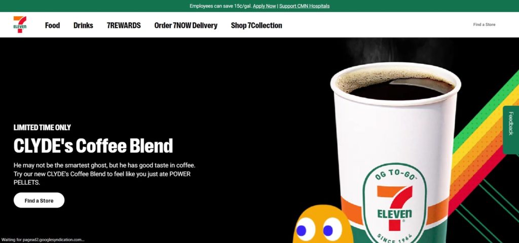 7-Eleven Homepage