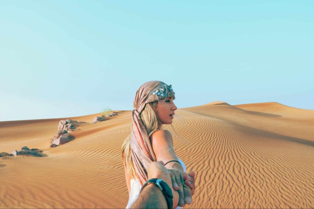 Book a Romantic Desert Safari