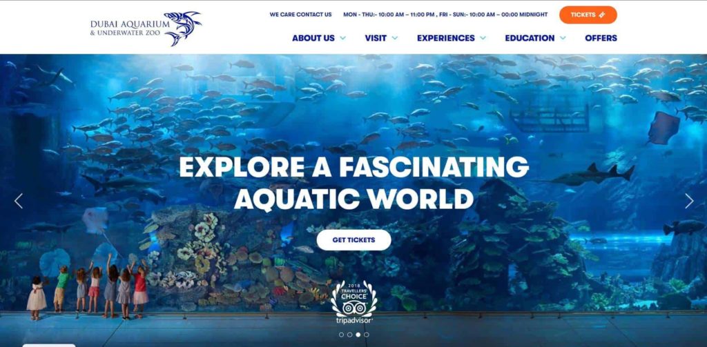 Dubai Aquarium and Underwater Zoo