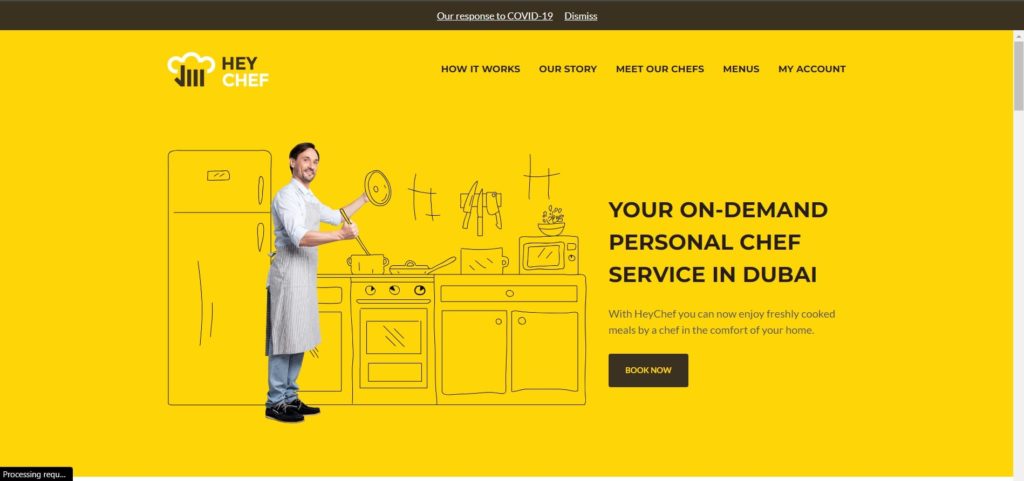 Hey Chef's Homepage