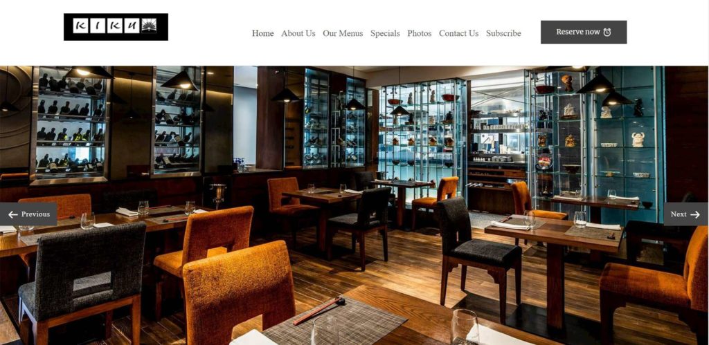 Kiku - Dubai' Homepage