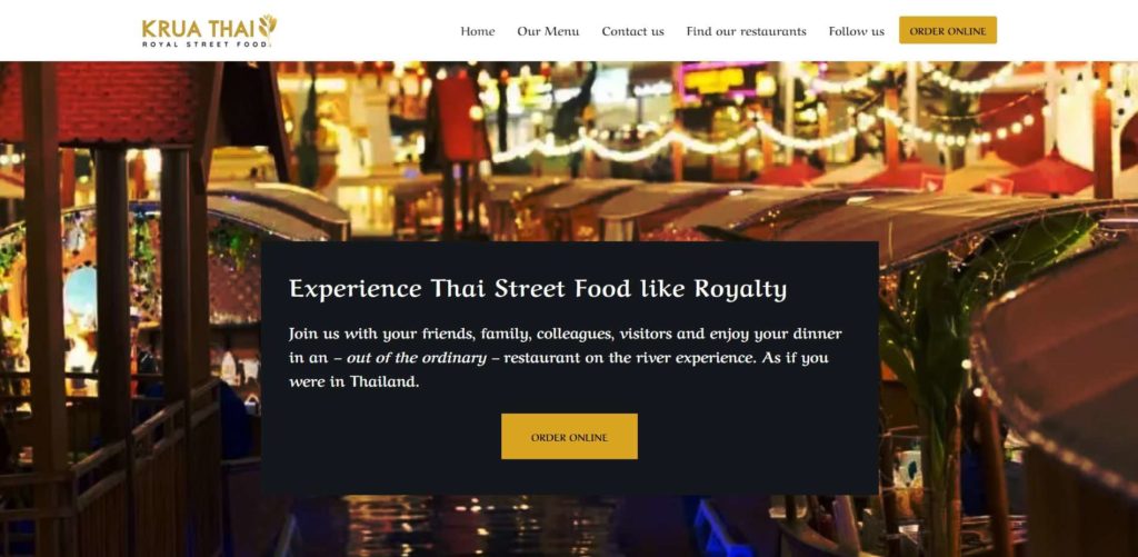 Krua Thai's Homepage