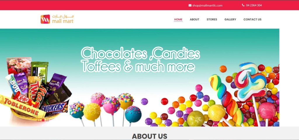 Mall Mart Homepage