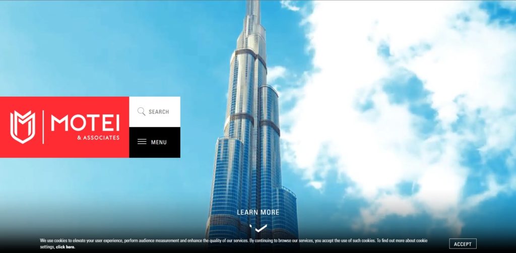 Motei & Associates Homepage