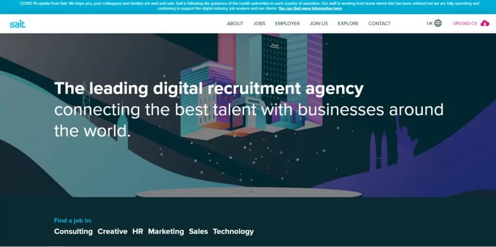 Salt Recruitment Homepage