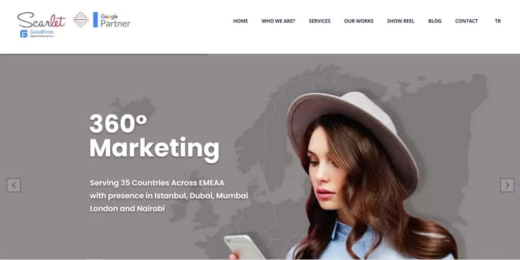 Scarlet Media Homepage