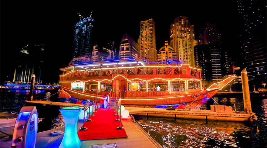 See Dubai on a Dhow Cruise