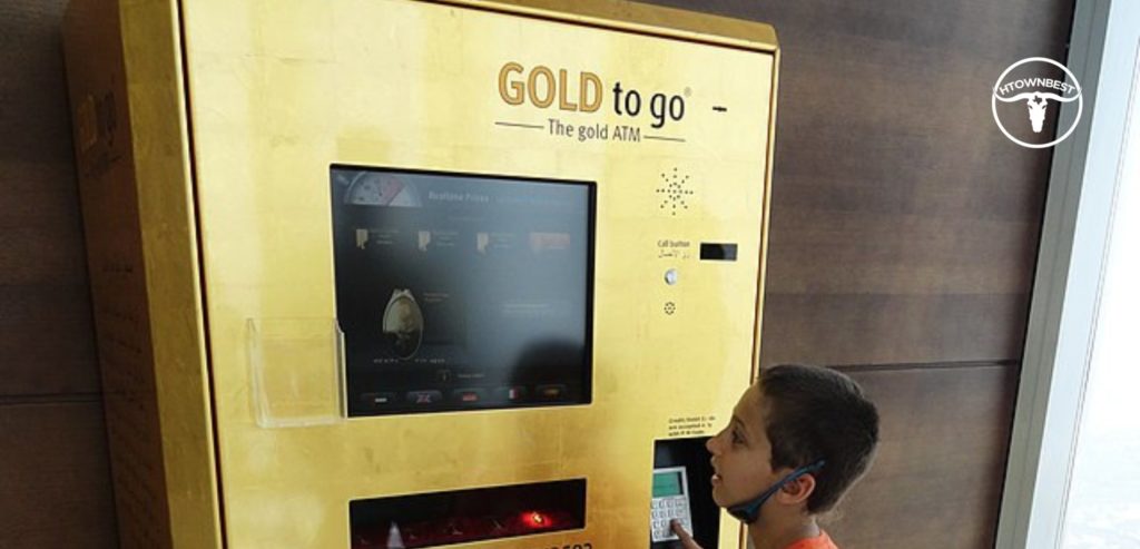 There Are Atms in Dubai That Only Dispense Solid Gold