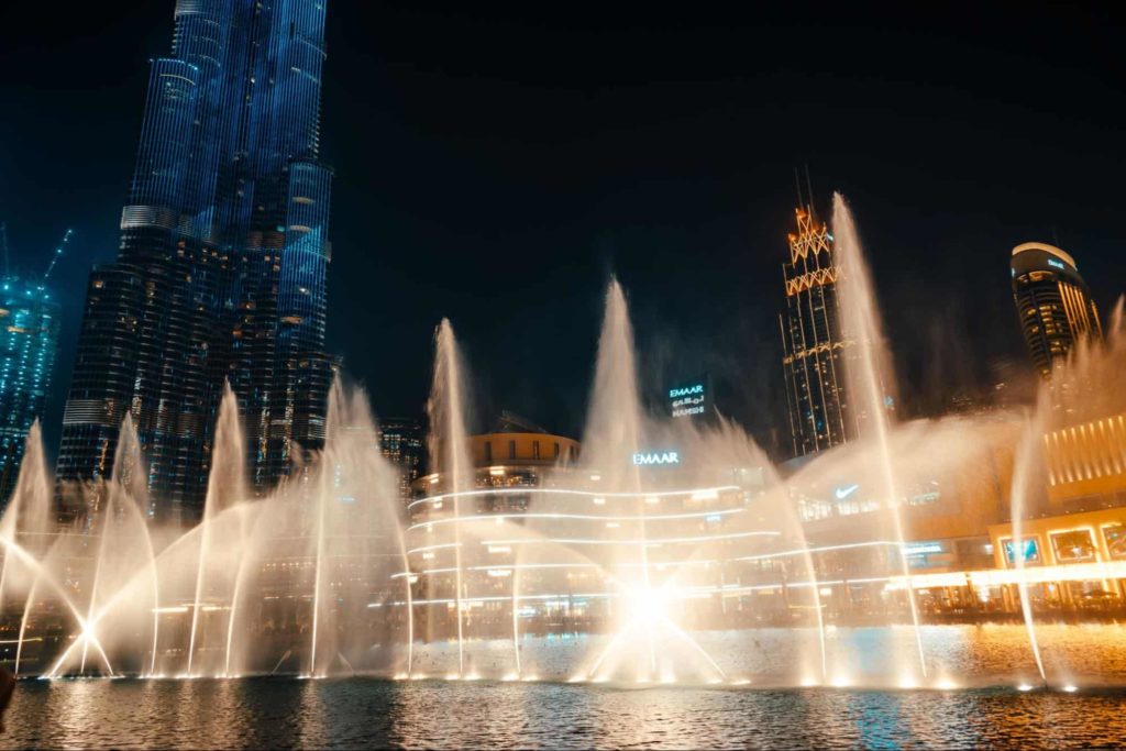 Witness a Fountain Show