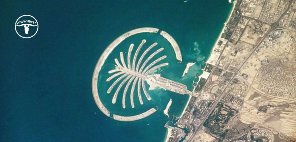 You Can See the Palm Jumeirah from Space