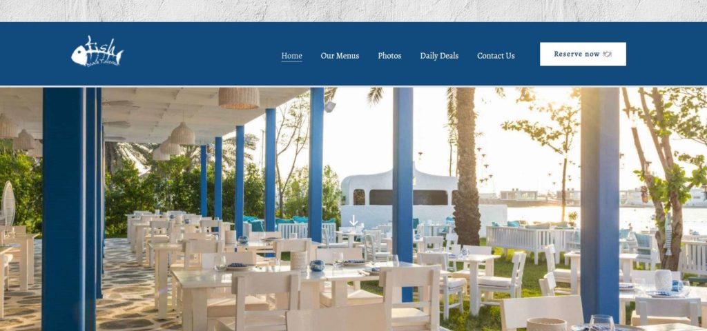 Fish Beach Taverna's Homepage