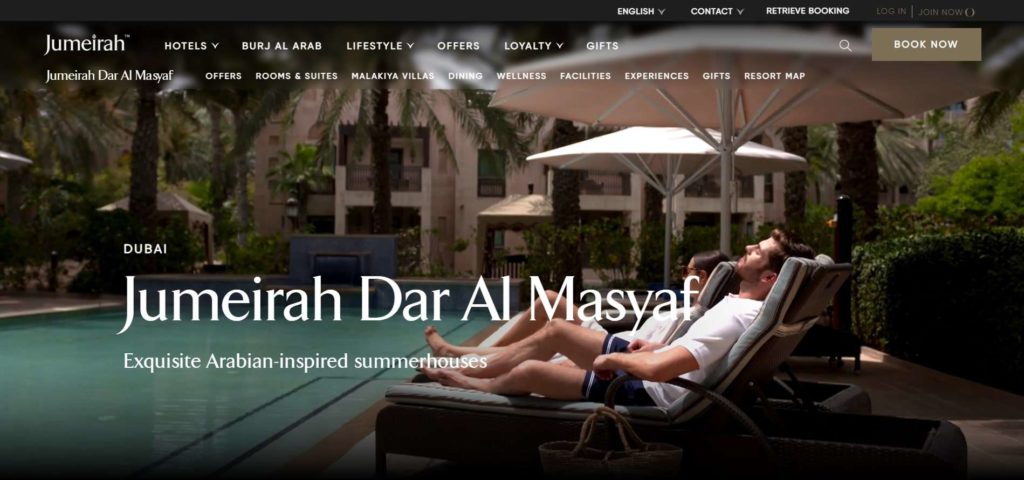 Jumeirah Dar Al Masyaf's Homepage