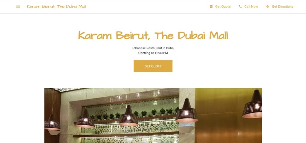 Karam Beirut's Homepage