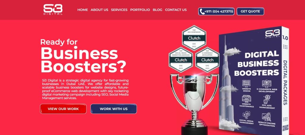 SI3 Digital Agency's Homepage