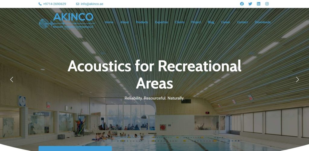 Acoustic Insulation Contracting LLC (AKINCO)'s Homepage