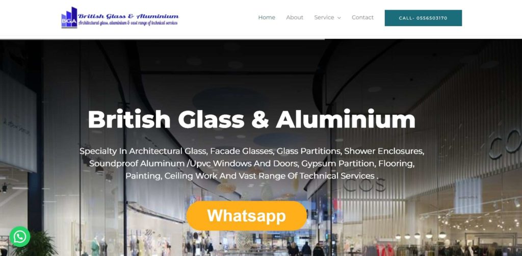 British Glass & Aluminium's Homepage