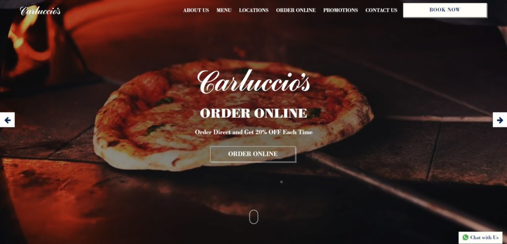 Carluccio’s Homepage