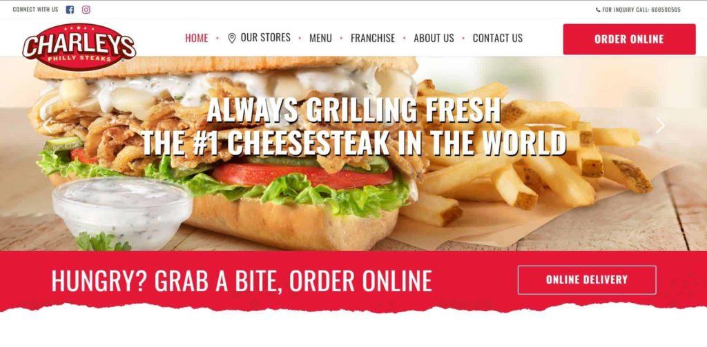 Charley’s Philly Steaks
