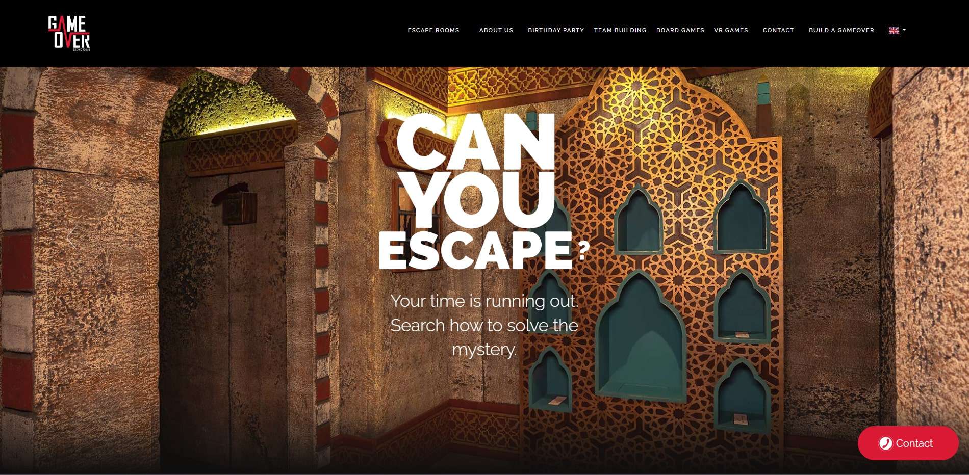 Game Over Escape Room