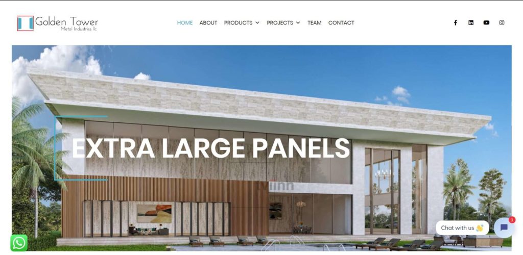 Golden Tower Metal Industries LLC's Homepage