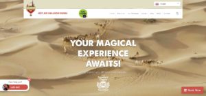 Hot Air Balloon Dubai's Homepage