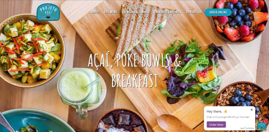 Projeto Açai's Homepage