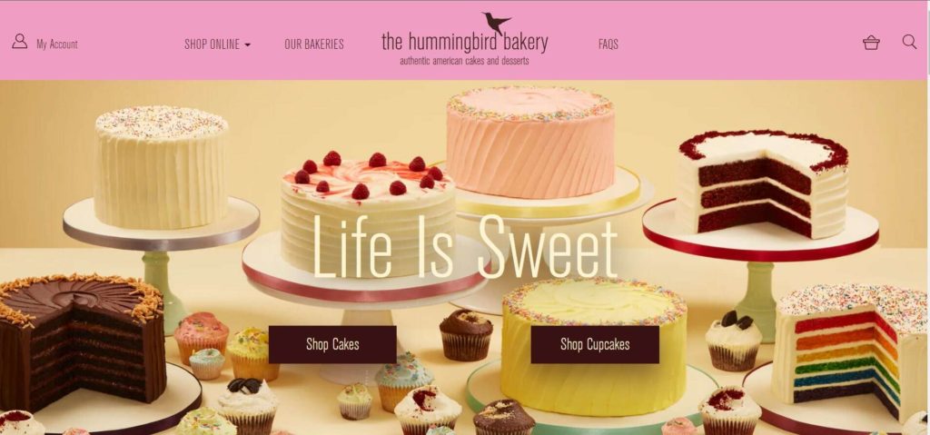 The Humming Bird Bakery's Homepage