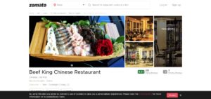 Beef King Chinese Restaurant's Homepage