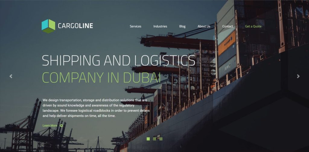 Cargo Line Shipping Service LLC's Homepage