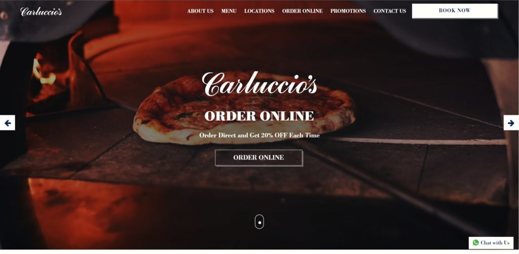 Carluccio’s Homepage