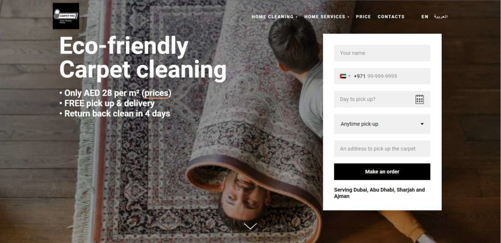 Carpet Pro's Homepage