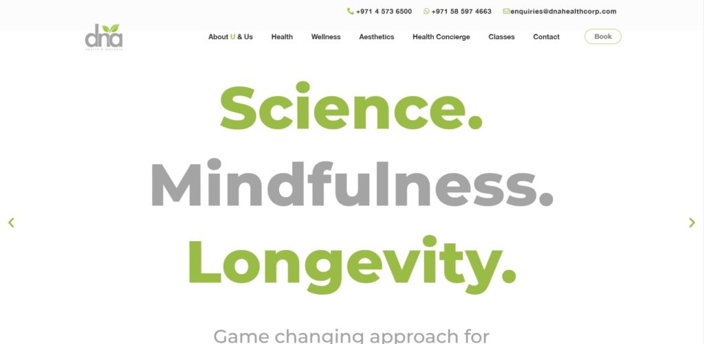 Dr. Nasr Al Jafari - DNA Health and Wellness Clinic's Homepage