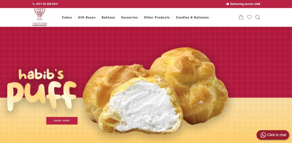 Habib Bakery's Homepage