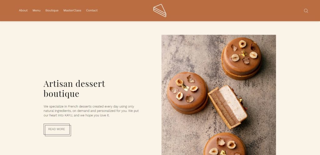 KAYU Bakehouse's Homepage