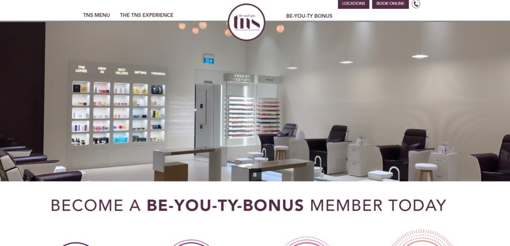 The Nail Spa's Homepage