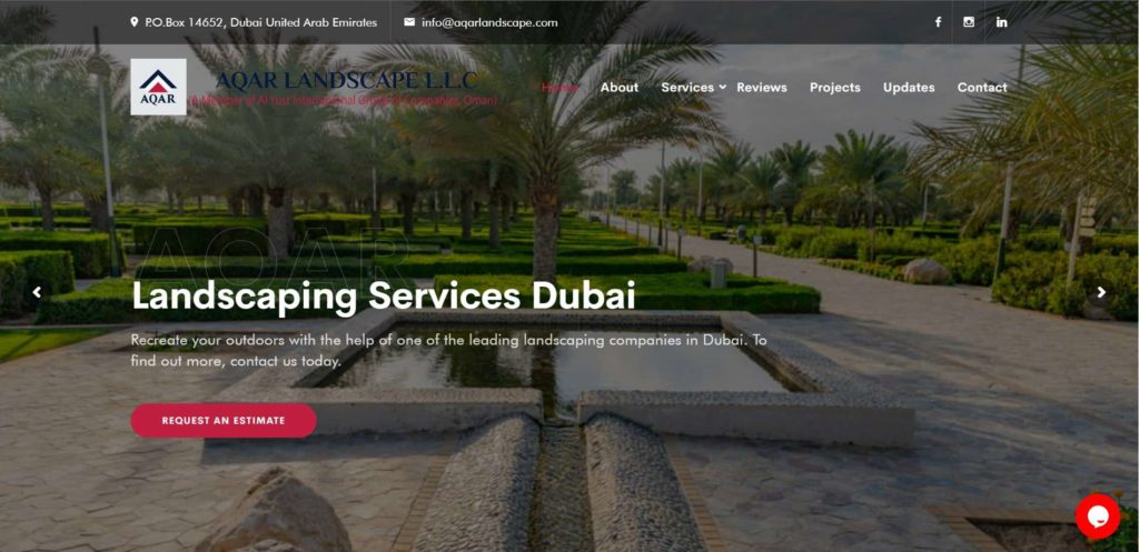 Aqar Landscape's Homepage