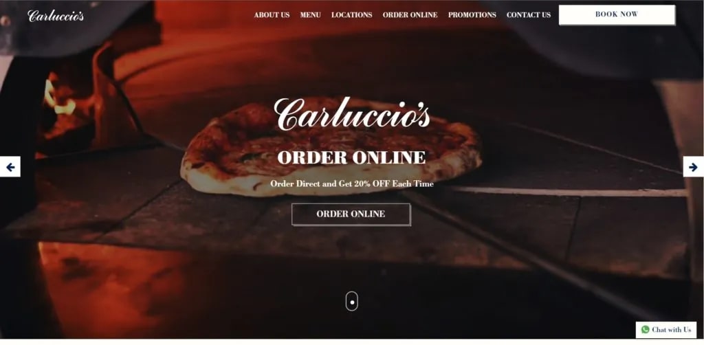 Carluccio’s Homepage