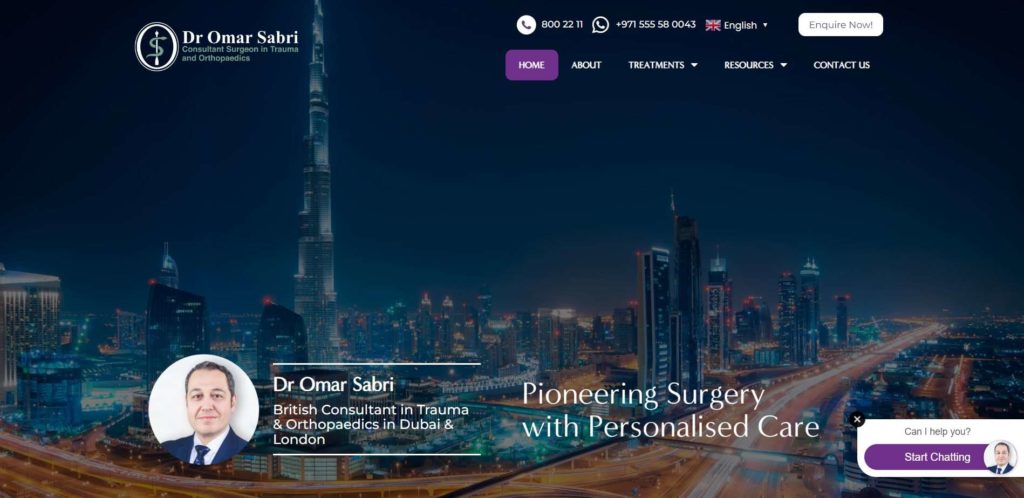 Dr. Omar Sabri's Homepage
