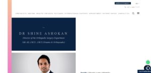Dr. Shine Ashokan 's Homepage