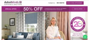 Dubai Blinds Homepage