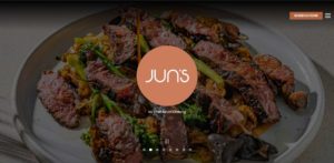 Eat a hearty meal with a nice view at Jun’s