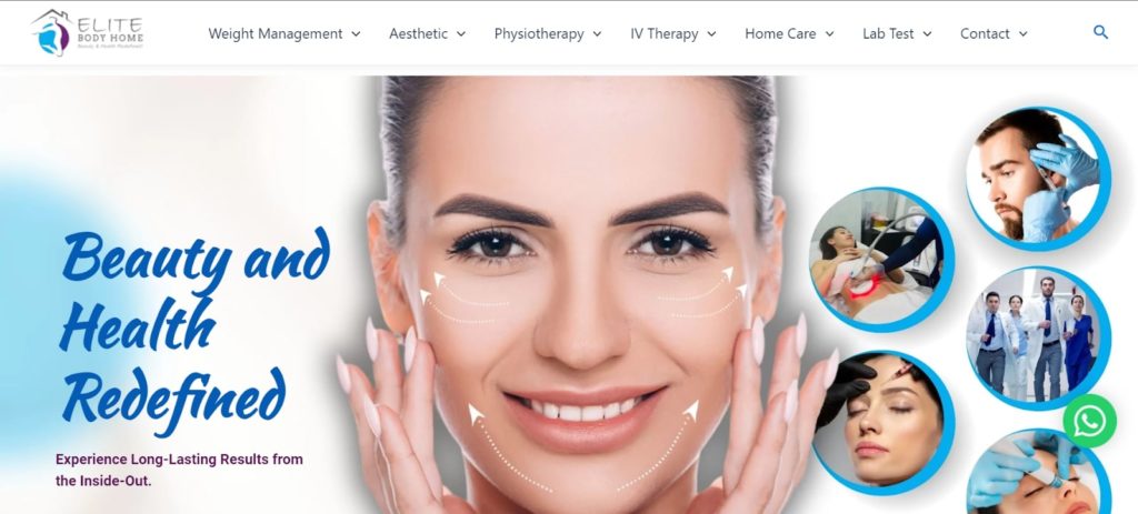 Elite Body Home's Homepage